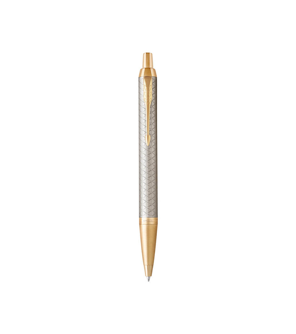 IM Premium Plateado Labrado GT Bolígrafo