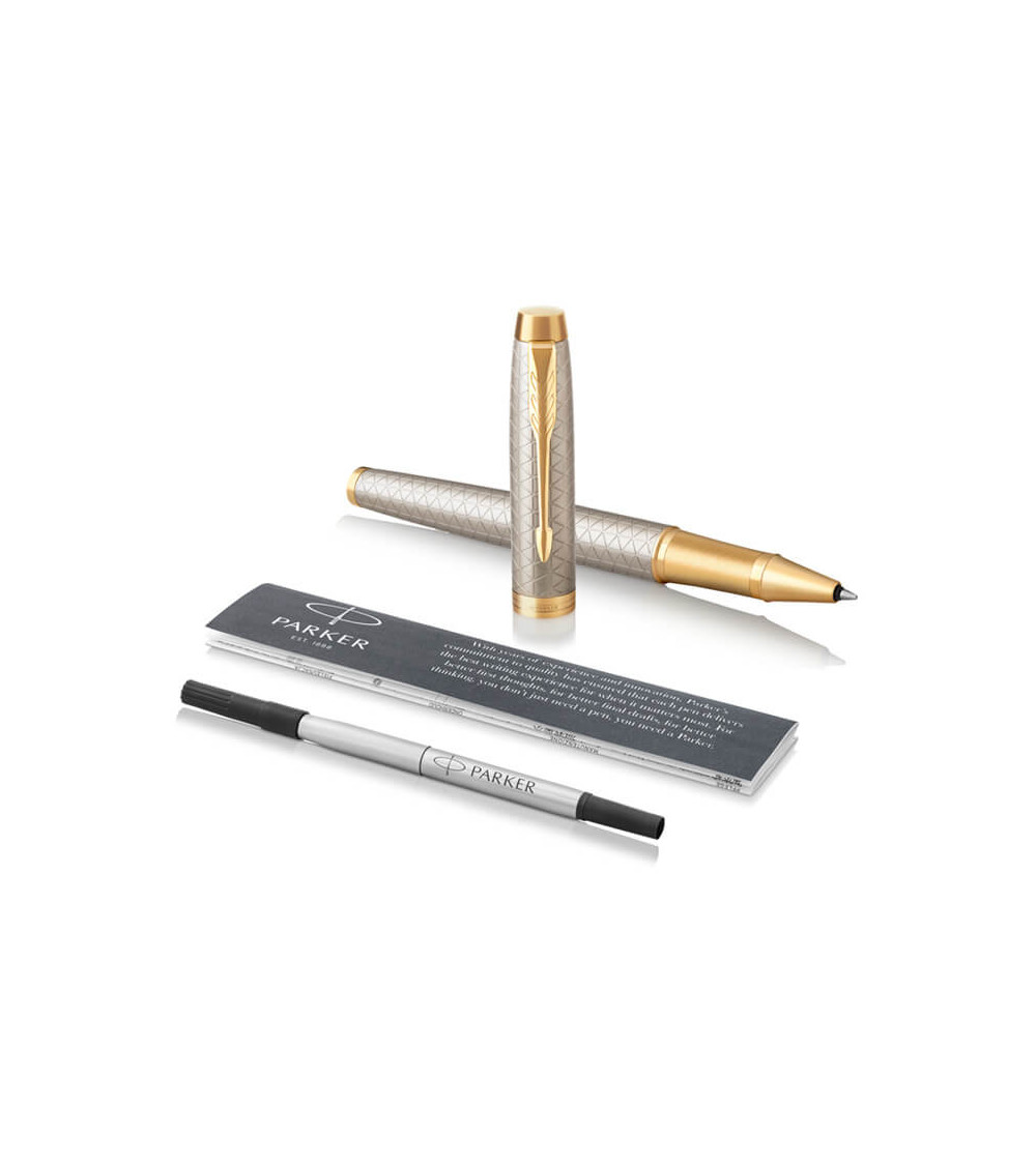 IM Premium Plateado Labrado GT Rollerball - Image 2